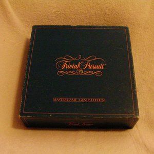 Vintage Trivial Pursuit MASTERGAME ~ GENUS EDITION